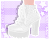 🌠 Starry boots White