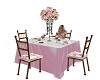 Pink Reception Table