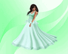 new mint gown