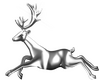 SILVER XMAS DEER-10