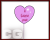 (CG) I Love you balloon