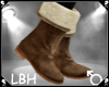 Cow leather boots