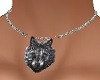 Grey Cat Necklace