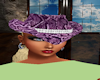 purple snake hat ladies
