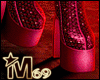 M69 The Purge Boots Red