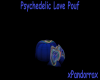 Psychedelic Love Pouf