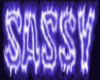[AR] SASSY name board