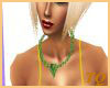 ~TQ~jade heart necklace
