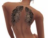 Dark angel wings tatoo