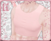 |H| Top Lace Pink M