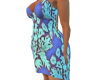 Sexy Blue BBW Dress