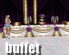 Wedding PurpleGold Buffe