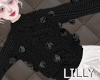 ponpon sweater F black
