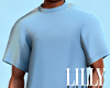 LILLY Basic Tee Blue