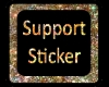 Support sticker