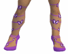 Purple Butterfly heels
