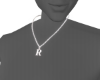 R Letter Chain Necklace