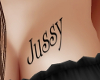 Jussy Breast Tattoo