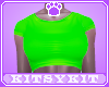 K!tsy - Green Croptop