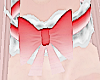 Red Collar With Bow