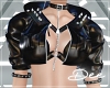 !D Shiny Leather Top