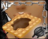 ~Eating Chocolate Waffle