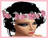 Pink Flowers Crown