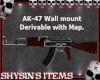Ak-47 Wall gun