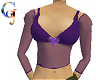 SheerLayeredShirt Purple