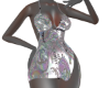 *CH@NEL Metallic Dress