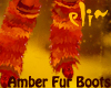 eli~ Amber Fur Boots