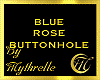 BLUE ROSE BUTTONHOLE