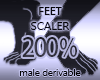 Foot Scaler Huge 200%