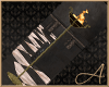 Gothic Gilded Torch