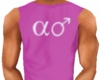 Alpha Male Pink T-Shirt