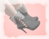 A: Grey blush boots