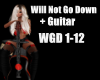 Will Not Go Down +Guitar