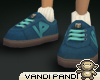 [VP] Blue Suede Sneakers