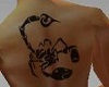 K Scorpio Zodiac Tattoo