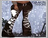 Brown Skull Jeans