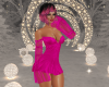 SEXY PINK PARTY DRESS