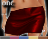 [0nc] red mini skirt
