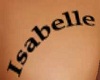 tatoo Isabelle