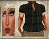 J~HLF OPN BRWN PLAID SH