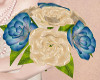 ♆  Roses bride bouquet