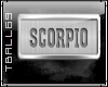 Scorpio Sign sticker