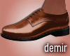 [D] Brown shoes