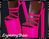 *Roxy Hot Pink Platforms