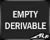 [ALF] Empty Derivable