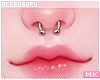 金. Silver Septum